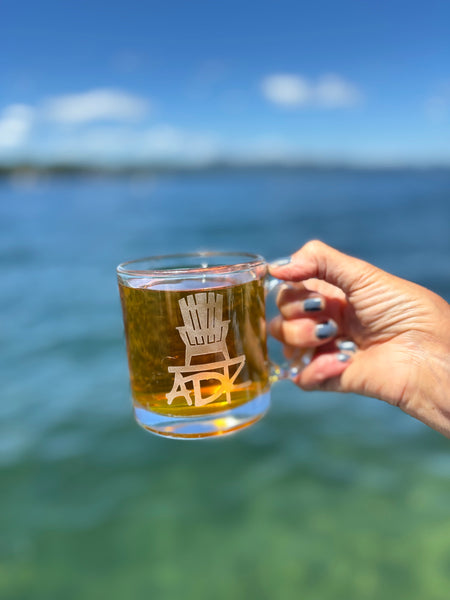 ADK Chair Glass Coffee Mug