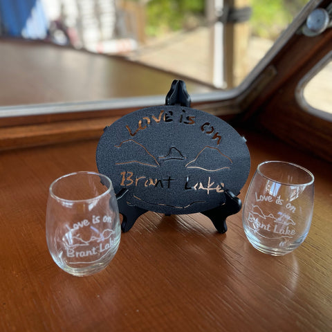 Glens Falls Stemless Wine Glass