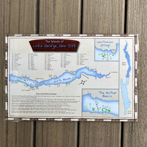 The Islands of Lake George Placemat