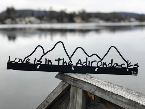 Adirondack Metal Sign