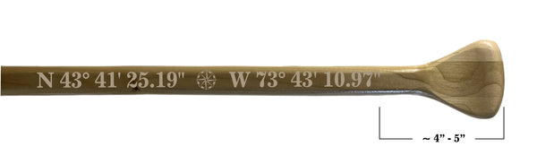 Brant Lake Handcrafted Canoe Paddle