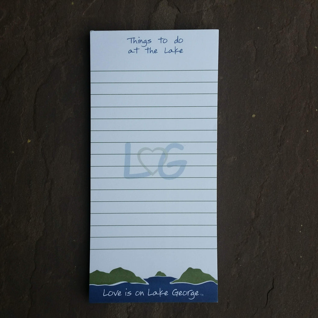 Lake George Notepad