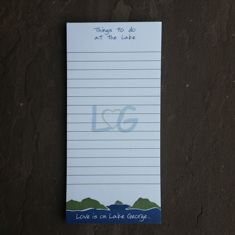Lake George Notepad