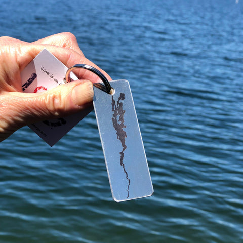 Lake Champlain Key Chain