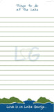 Lake George Notepad