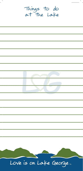 Lake George Notecards & Notepad Gift Set