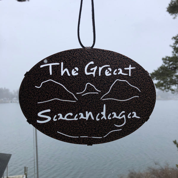 The Great Sacandaga Painted Trivet
