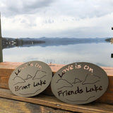 Brant Lake Painted Trivet