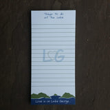 lake george notepad