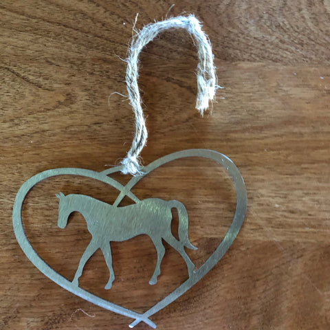 Horse Ornament Stainless